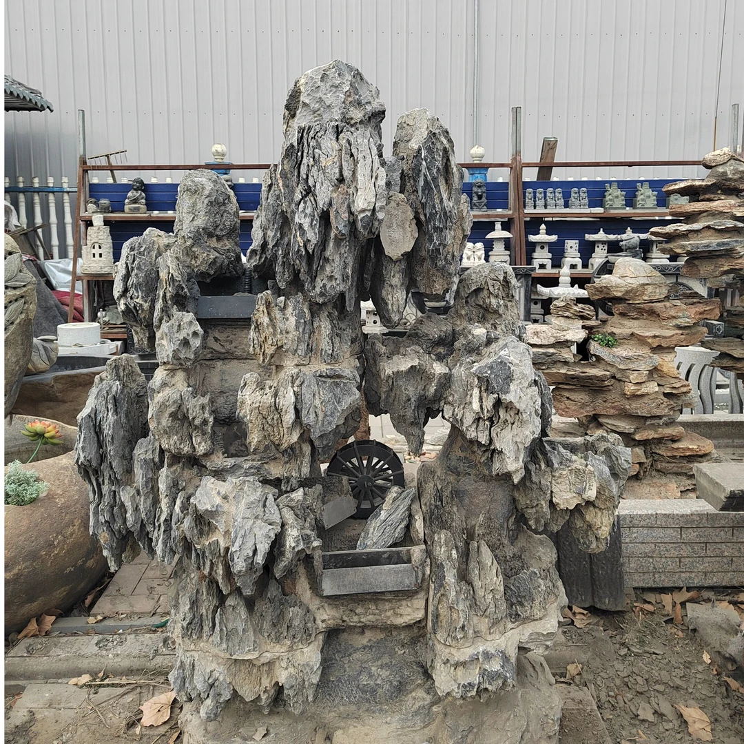 假山摆件天然石材
