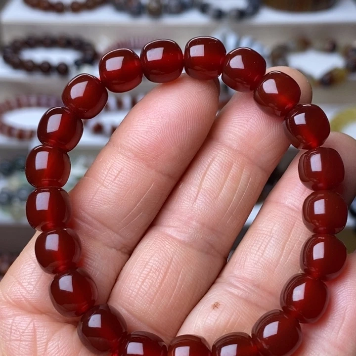 玛瑙/玉髓未镶嵌手链