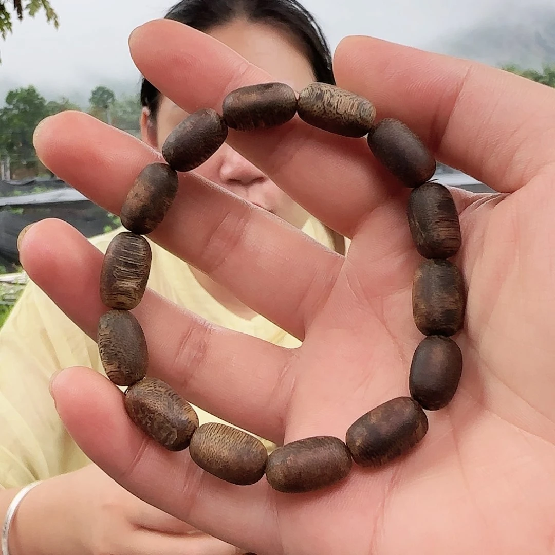 手串沉香留疤手串单圈9mm8g多样性发一条