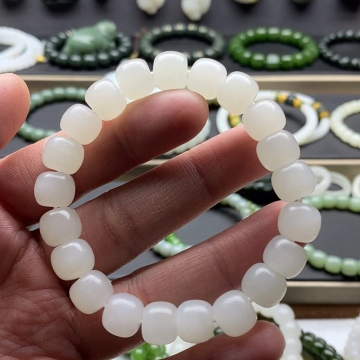 和田玉手链未镶嵌