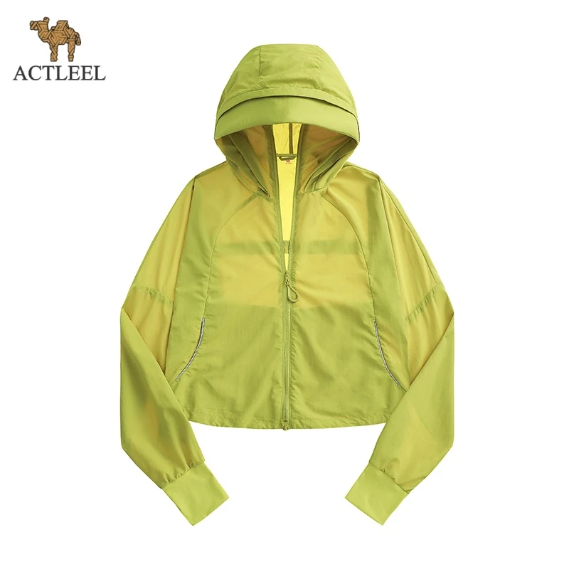 ACTLEEL户外山系防晒女2025新款夏季防紫外线短款工装裤女夏