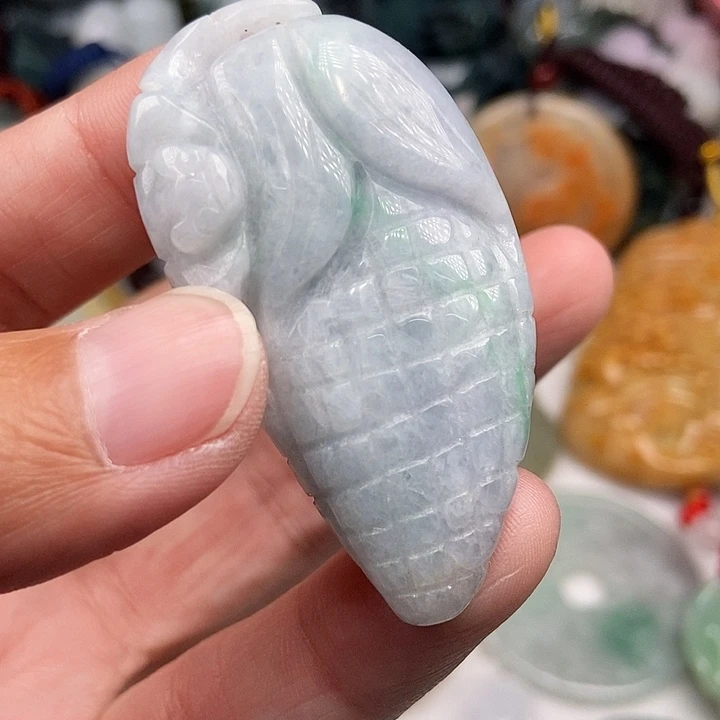 未镶嵌挂件翡翠翡翠