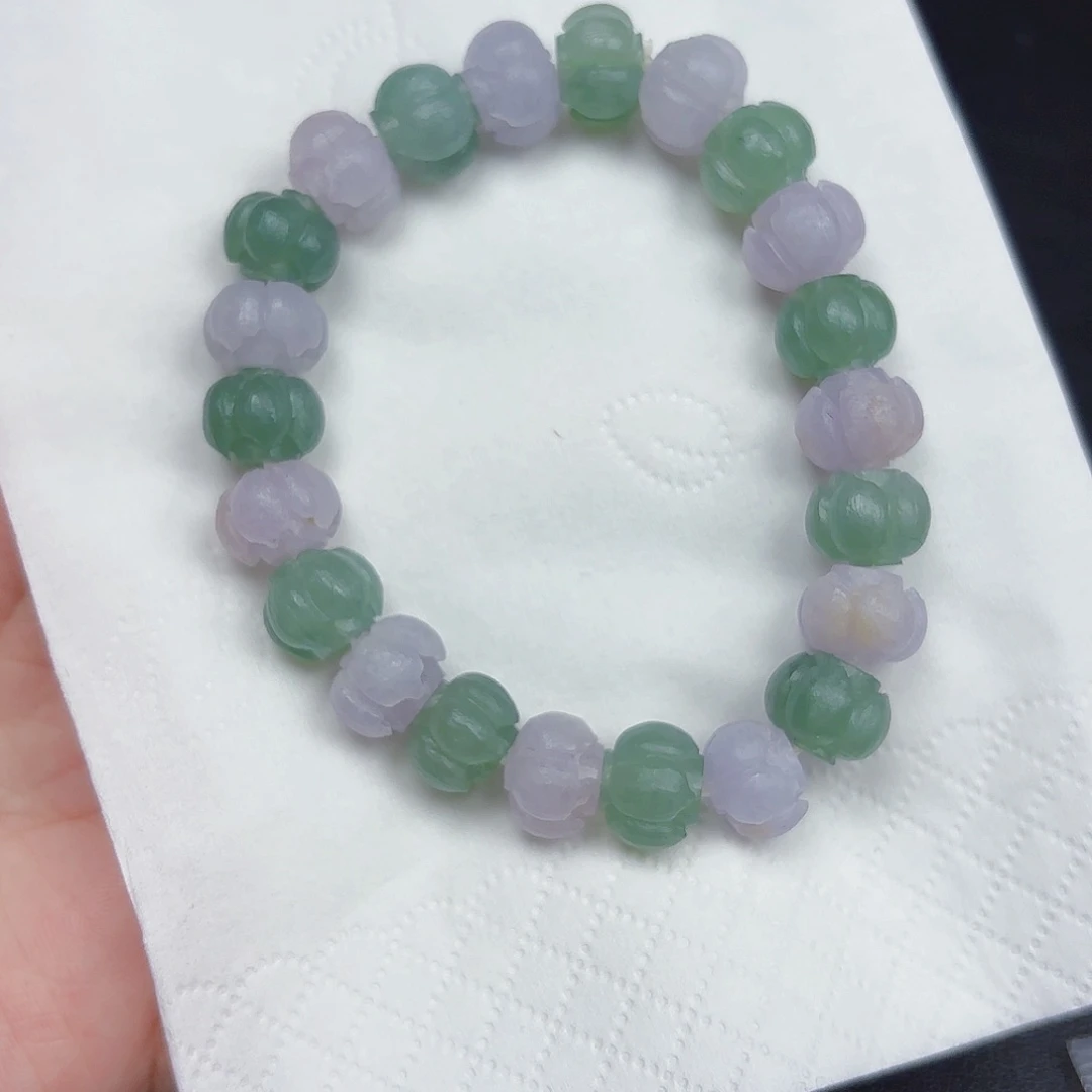 定制翡翠未镶嵌桑**月毛货待编款式不退不换