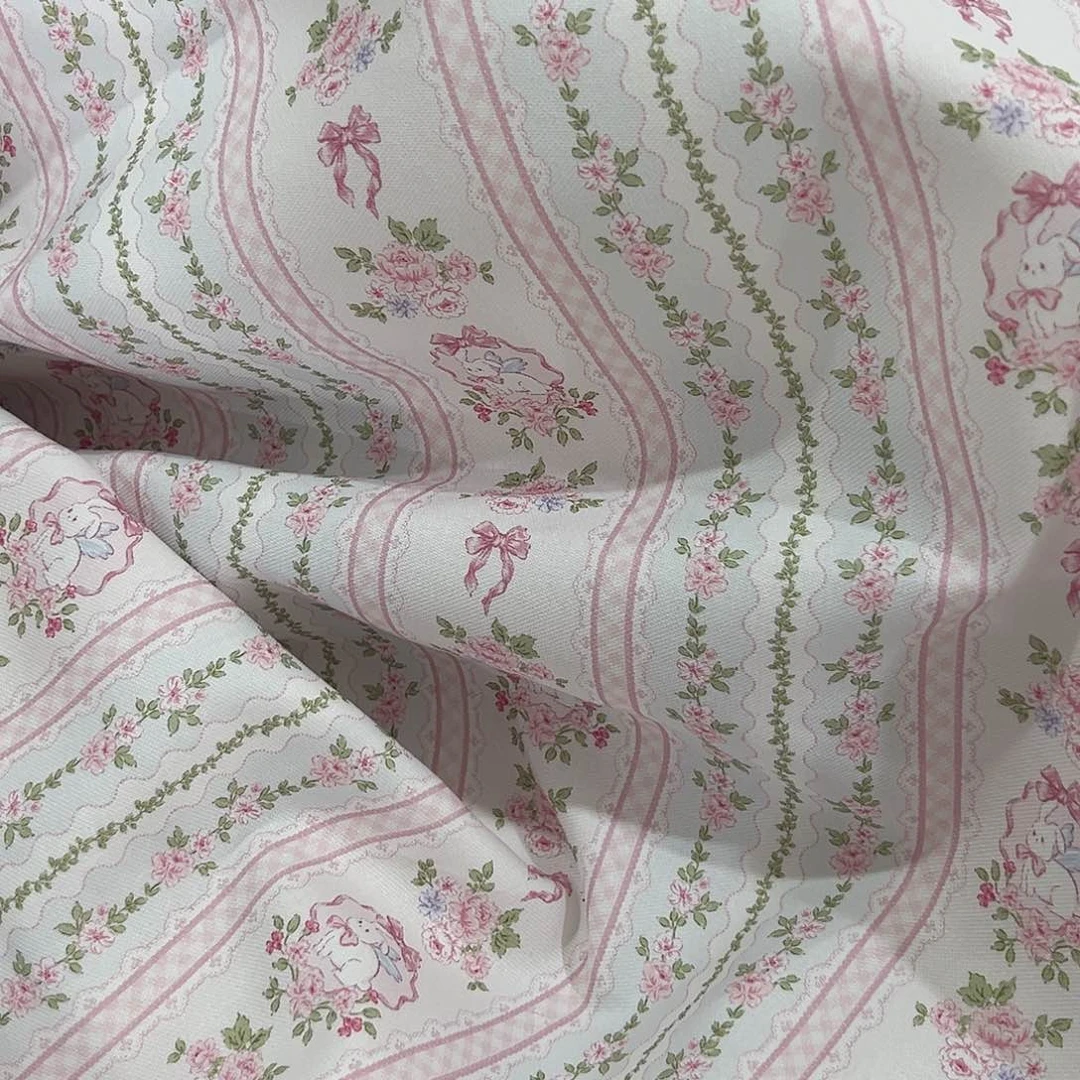 0.5米价纯棉提花帆布1.5米宽果子布艺c