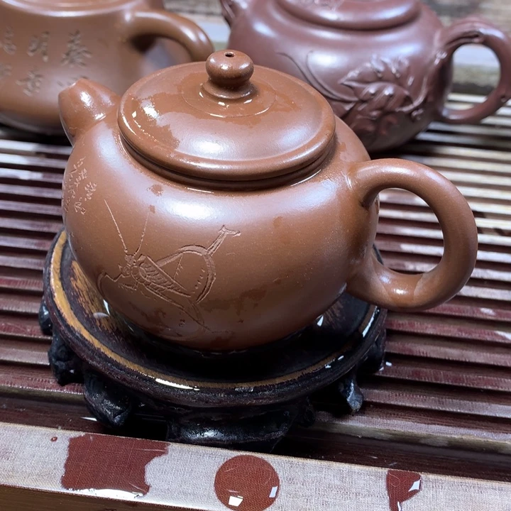 紫砂茶壶原矿手工31