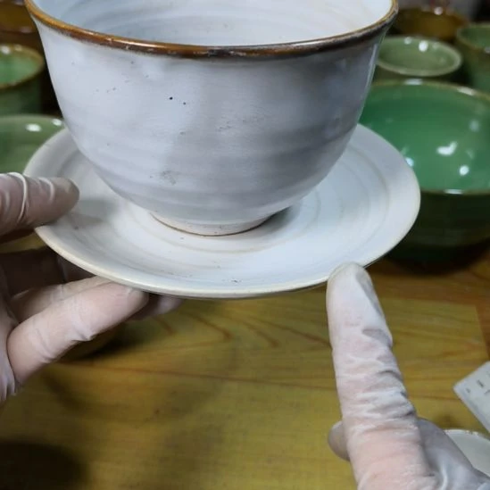 瓷片磁州窑五厂盘碗壶杯有瑕疵