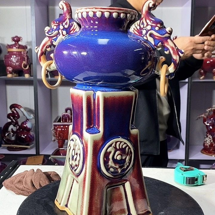 瓷片中国神垕精品钧瓷