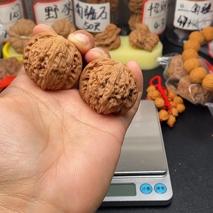 吊坠文玩核桃磨盘37