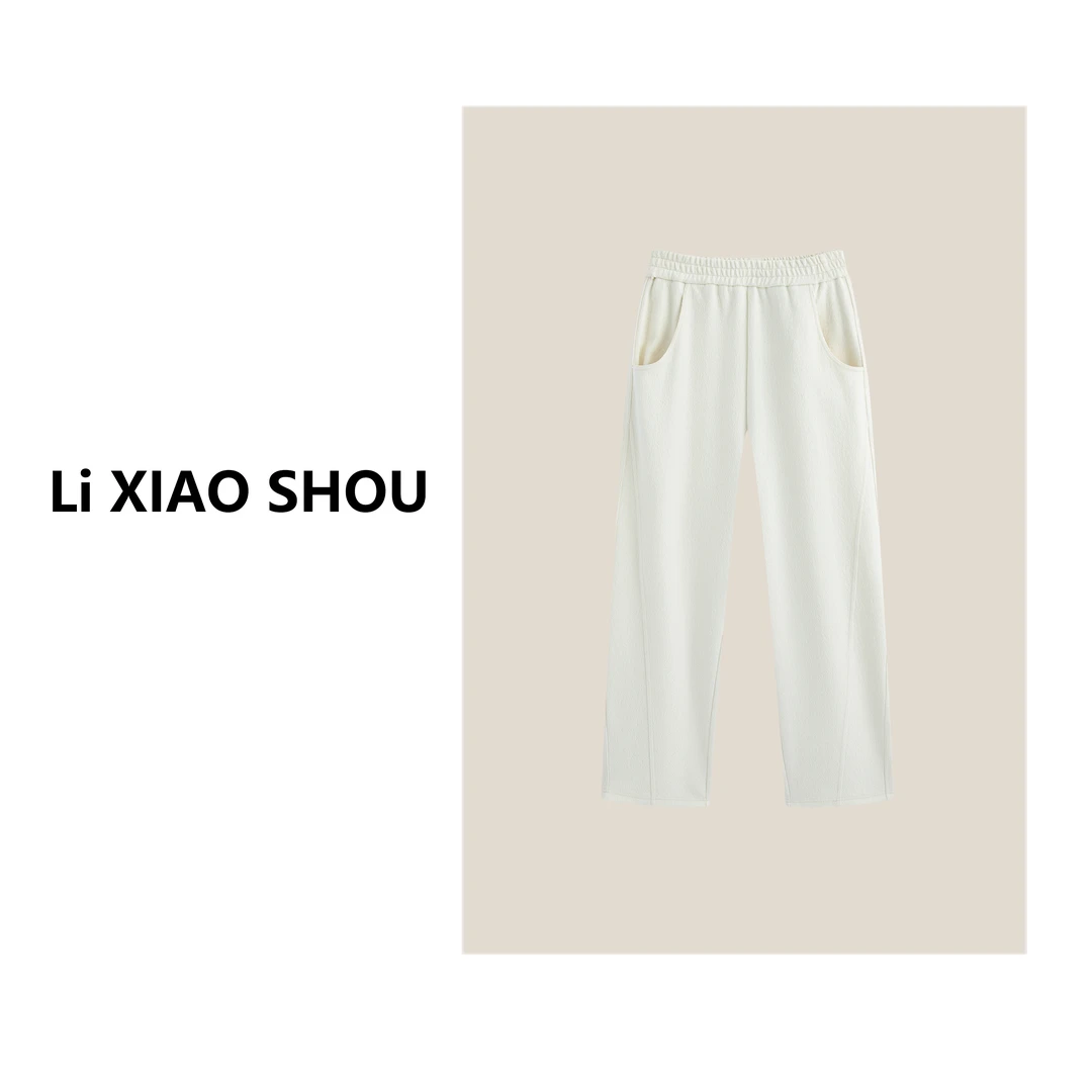 【李小瘦大码女装】新款休闲韩版显瘦薄款气质时尚裤子女805D