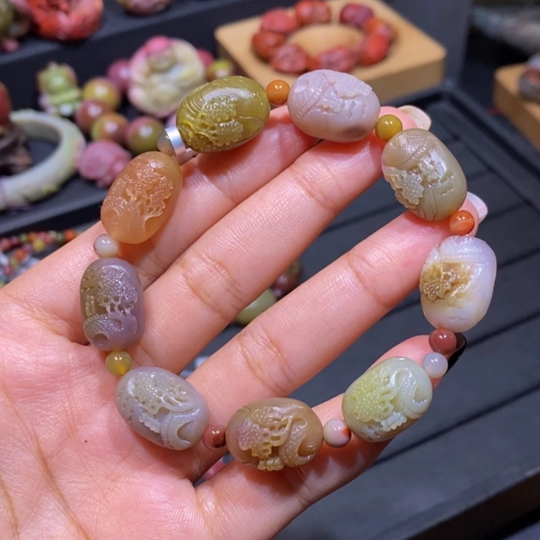 【闪购商品】未镶嵌手链玛瑙/玉髓盐源玛瑙