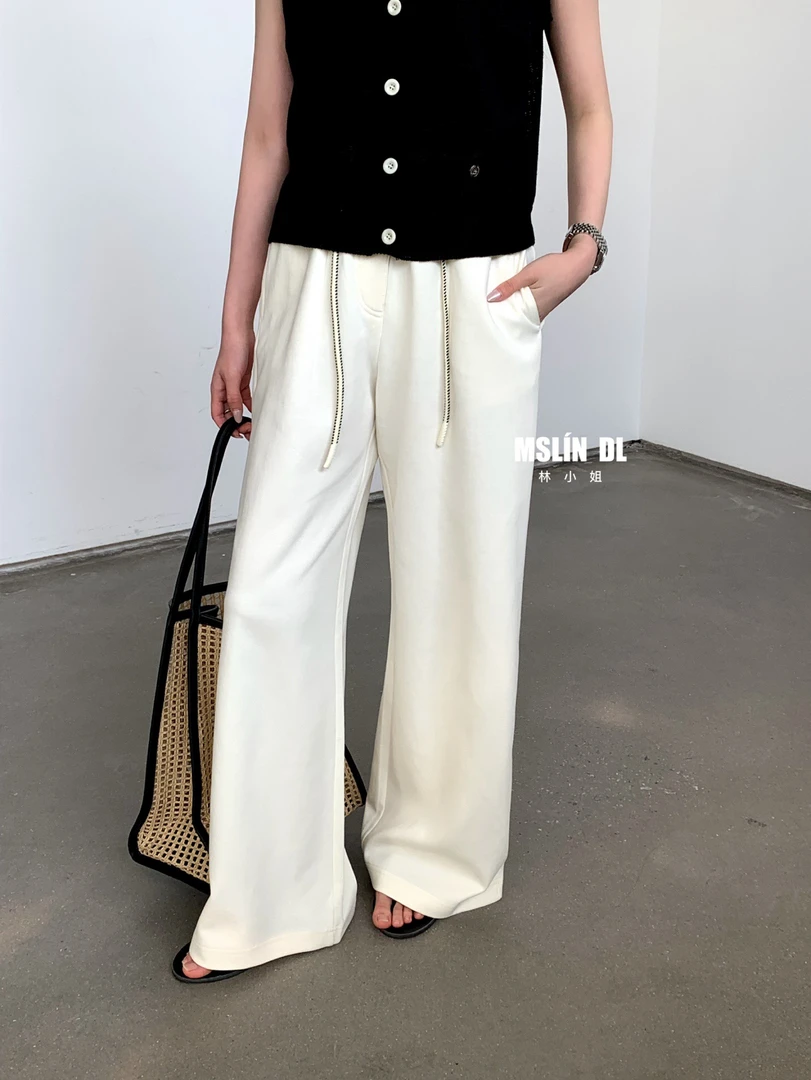 有货ZA#90671春夏福利高品质百搭阔腿裤，裤长：108cm