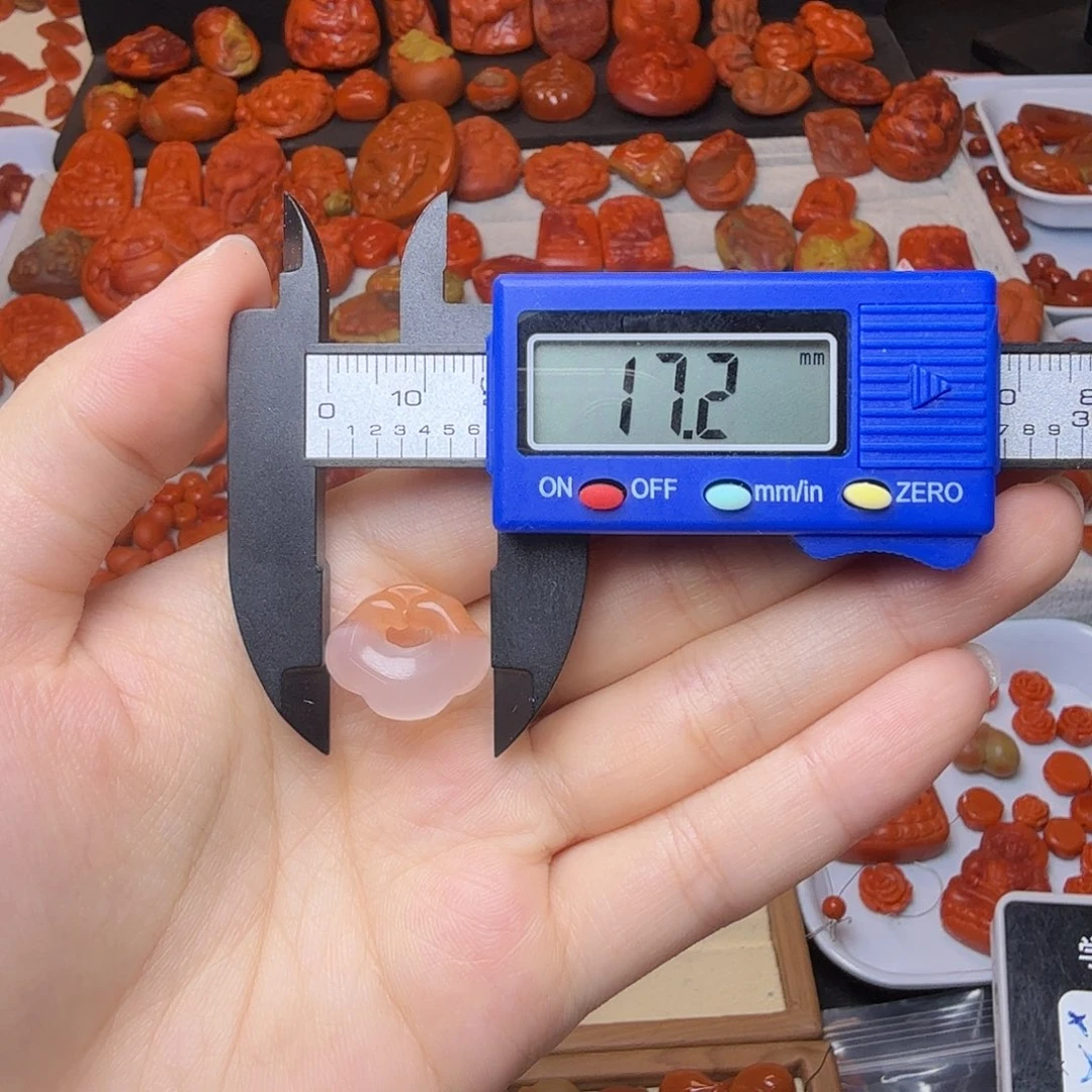 大***姐南红玛瑙未镶嵌颈饰