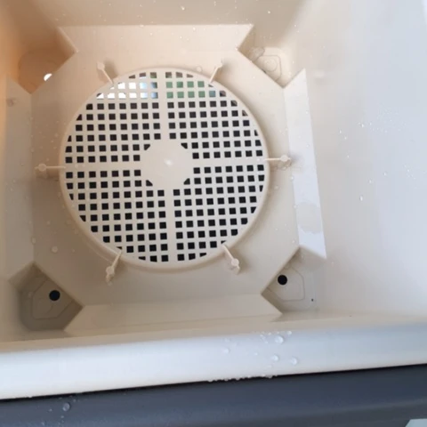 树脂3个方形米色球根无托