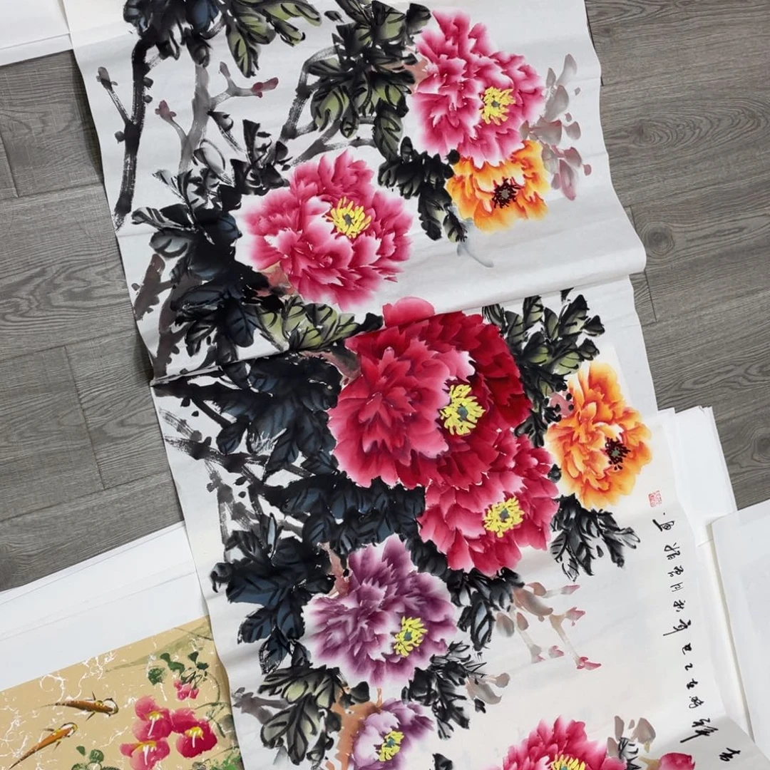 国画曾娟老师作品欣赏