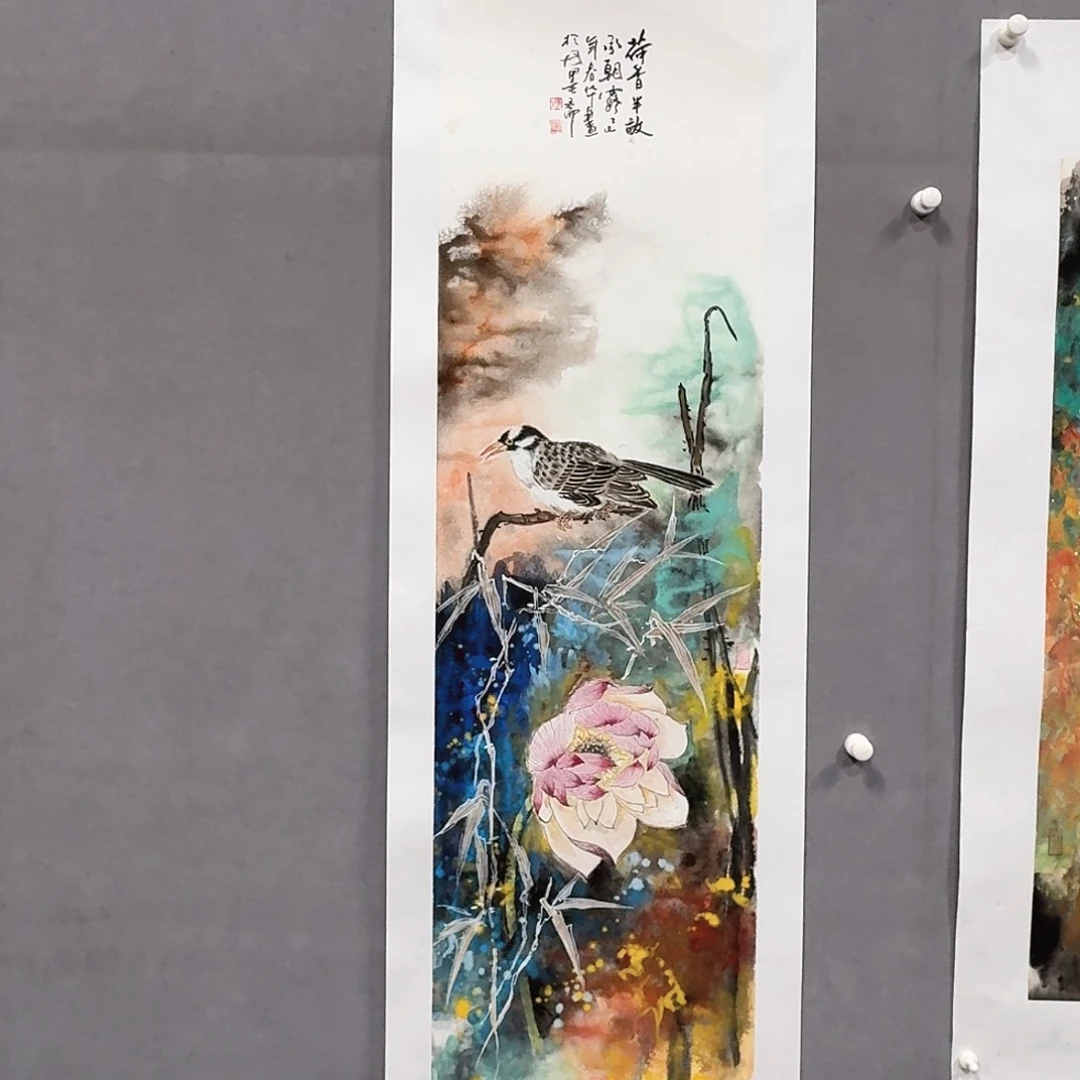 国画亲笔手绘放心去藏