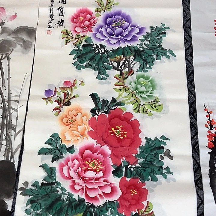 小周画廊的直播间