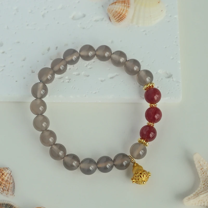 原创玛瑙葫芦女式手链多样性发一-Y0398