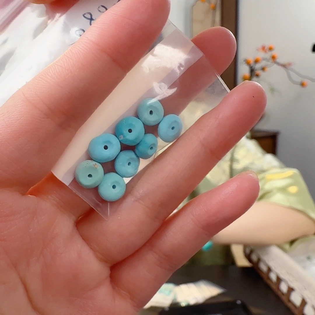 绿松石未镶嵌珠宝半成品