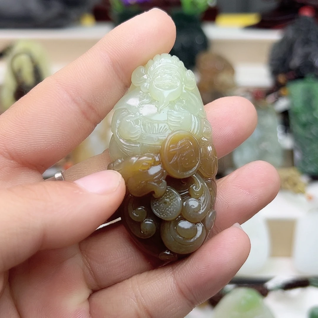 和田玉挂件未镶嵌