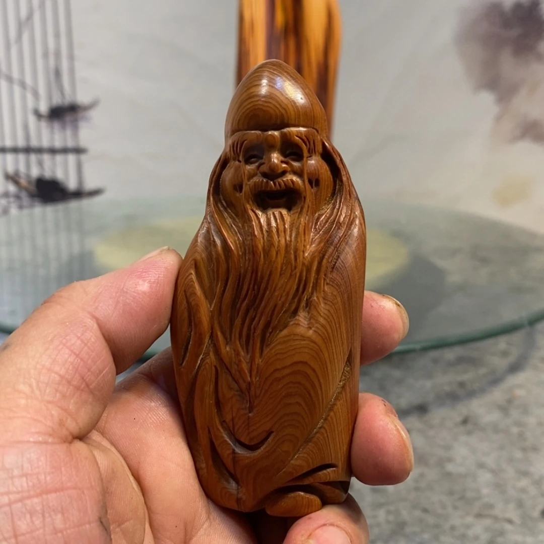 【闪购商品】柏木（崖柏）根雕木雕工艺品摆件家居手把件