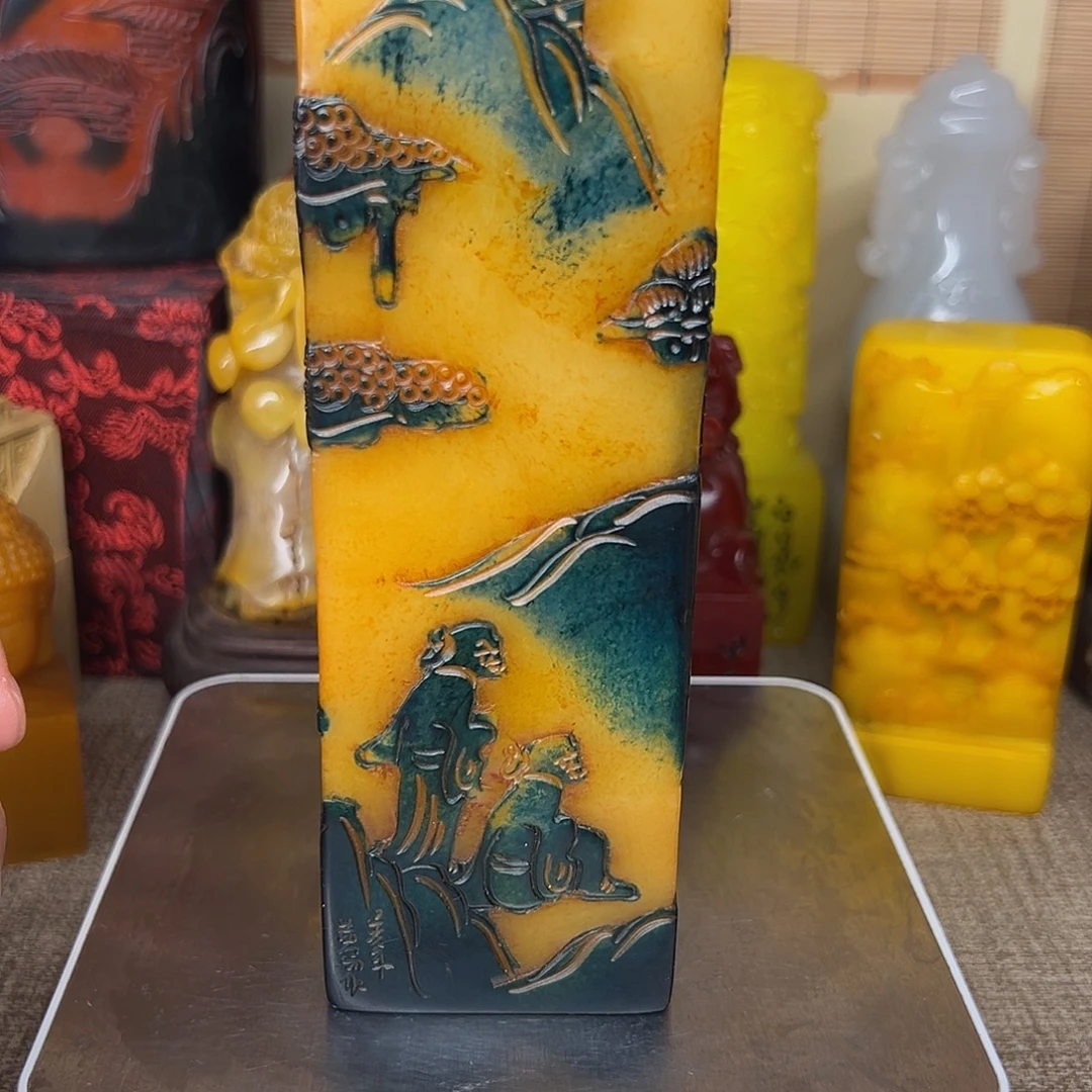 寿山石印石精品印章