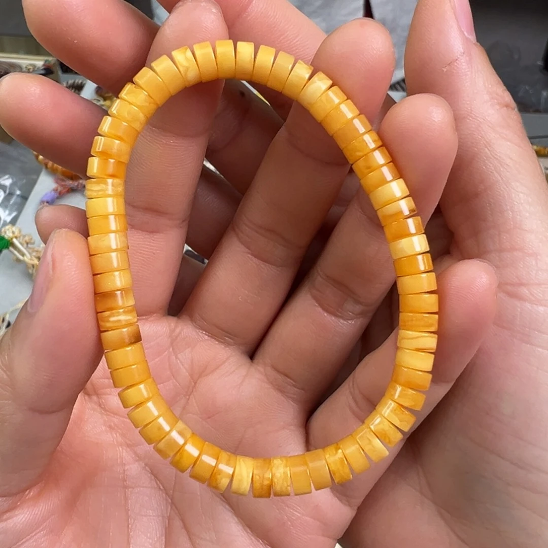 琥珀裸石未镶嵌蜜蜡
