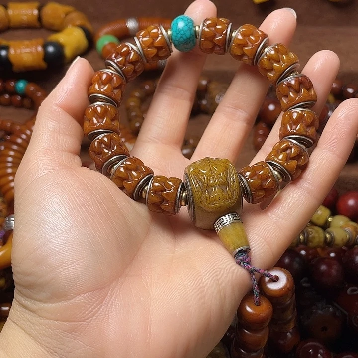 手串/手链鹿骨永***?毛牛骨