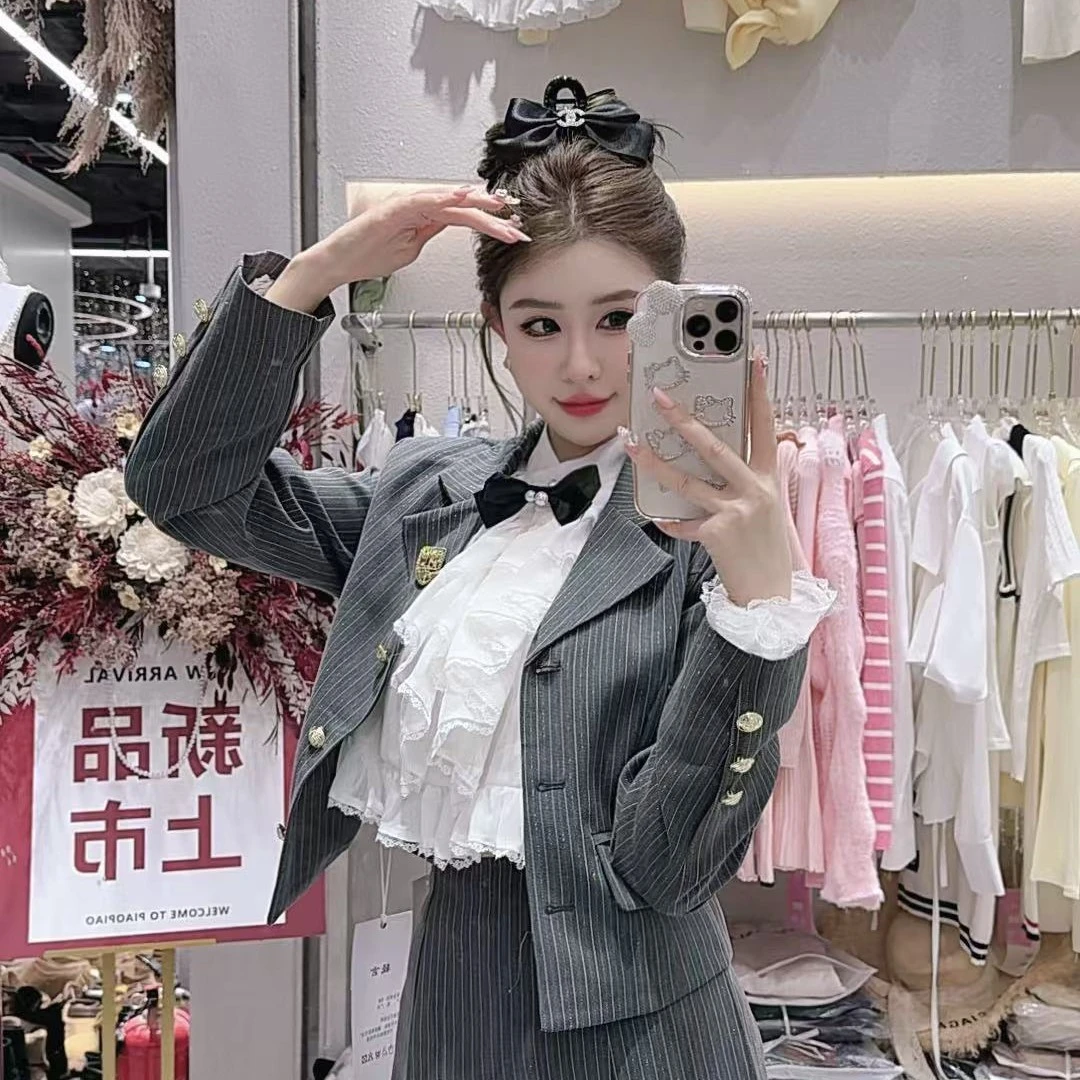 新款简约轻奢时尚气质夏季女性套装