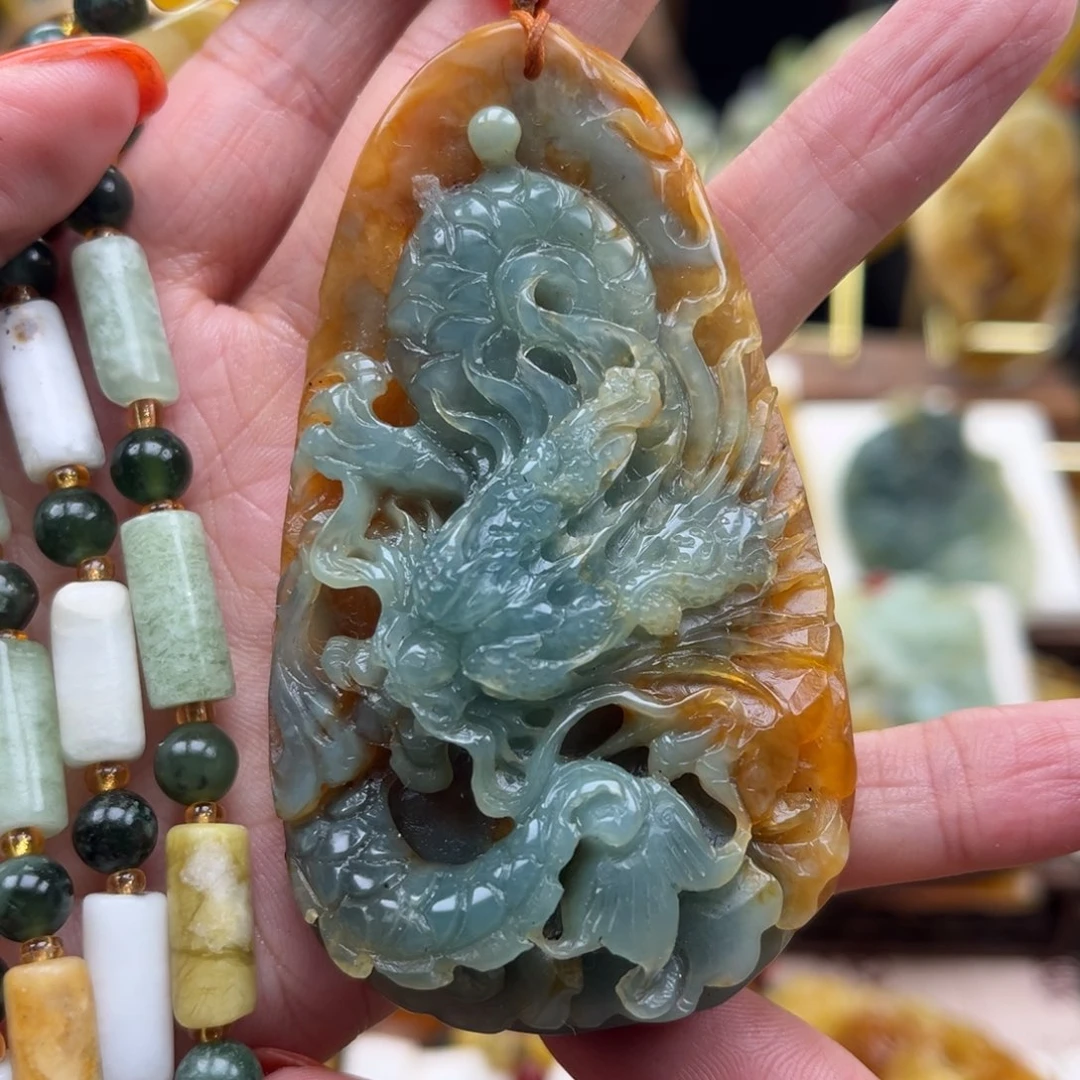 未镶嵌岫玉挂件挂件