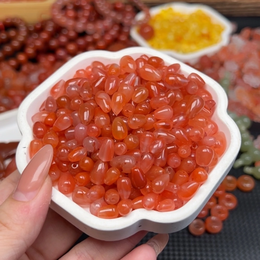 艳***蜜南红玛瑙未镶嵌吊坠(不含链)