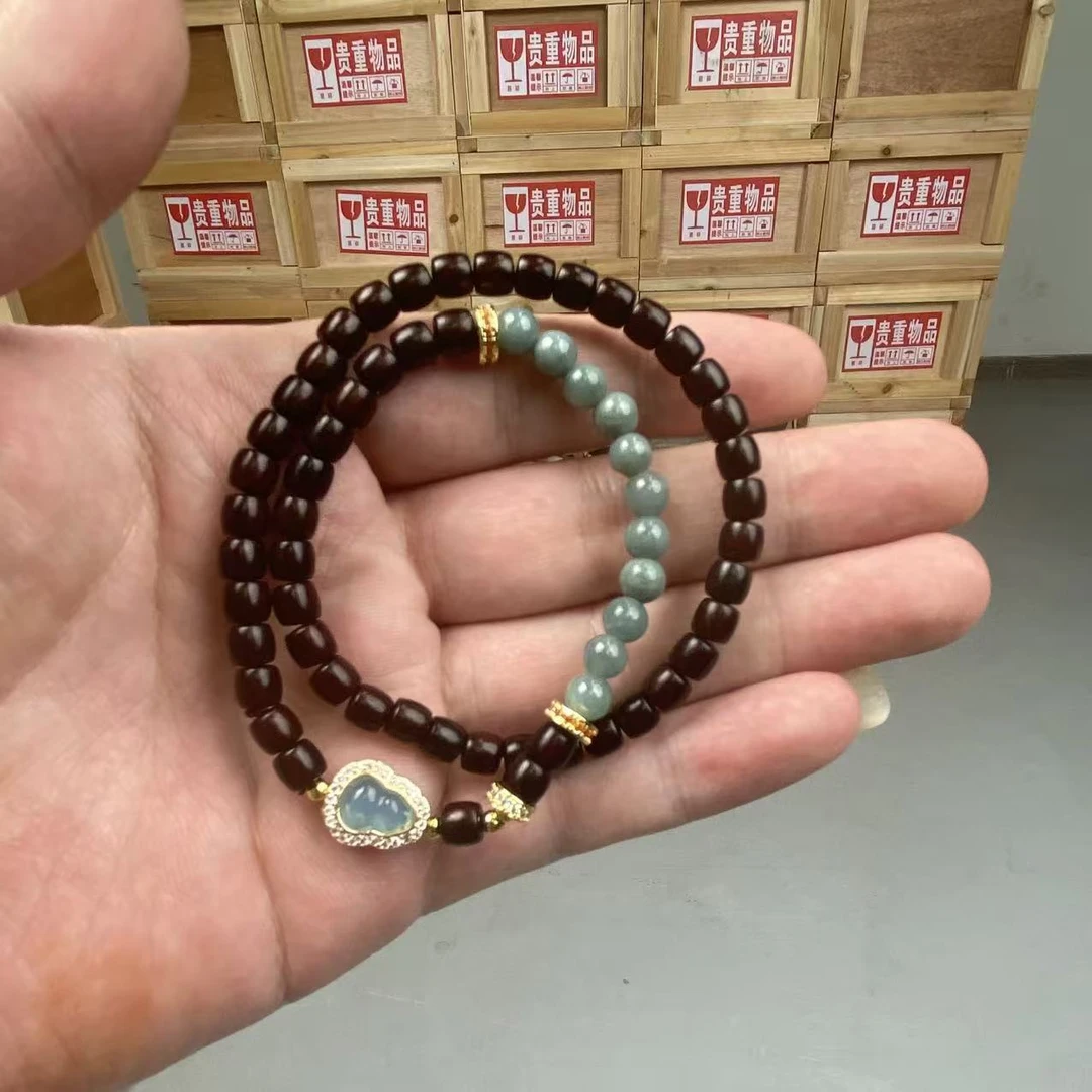 小叶紫檀双圈K0001带礼盒