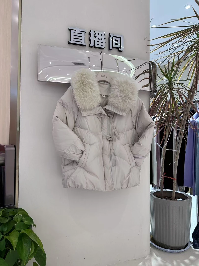 高端时尚气质百搭鹅绒服98835