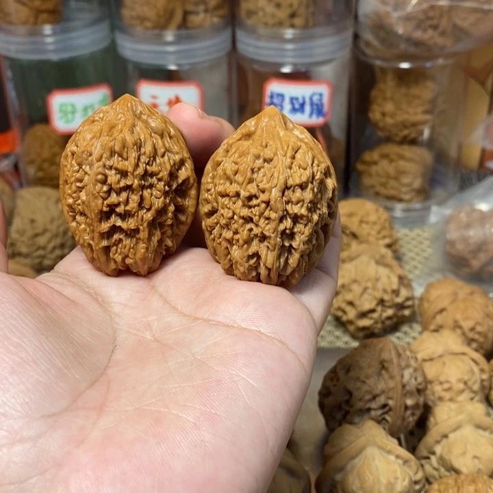 核桃手串/手链蒜头35微修