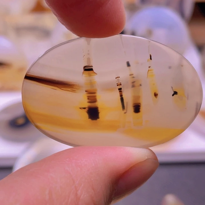 玛瑙/玉髓未镶嵌吊坠(不含链)