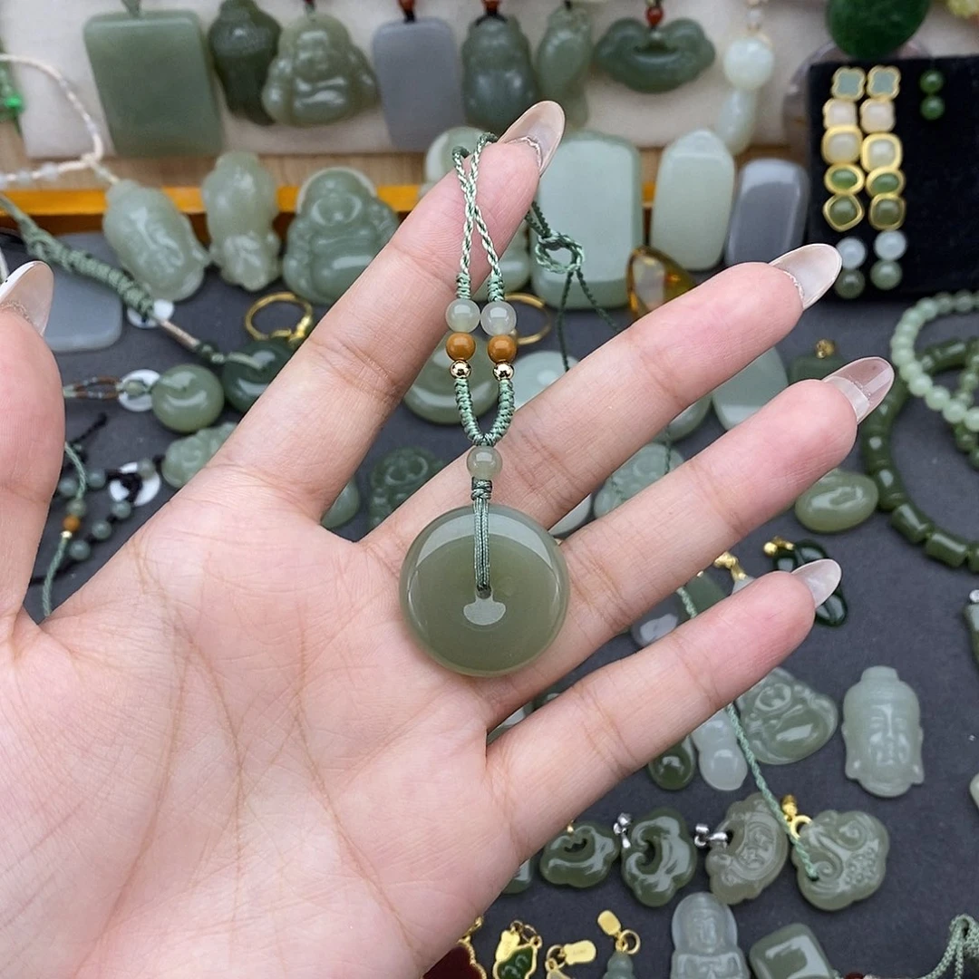 吊坠(不含链)未镶嵌和田玉