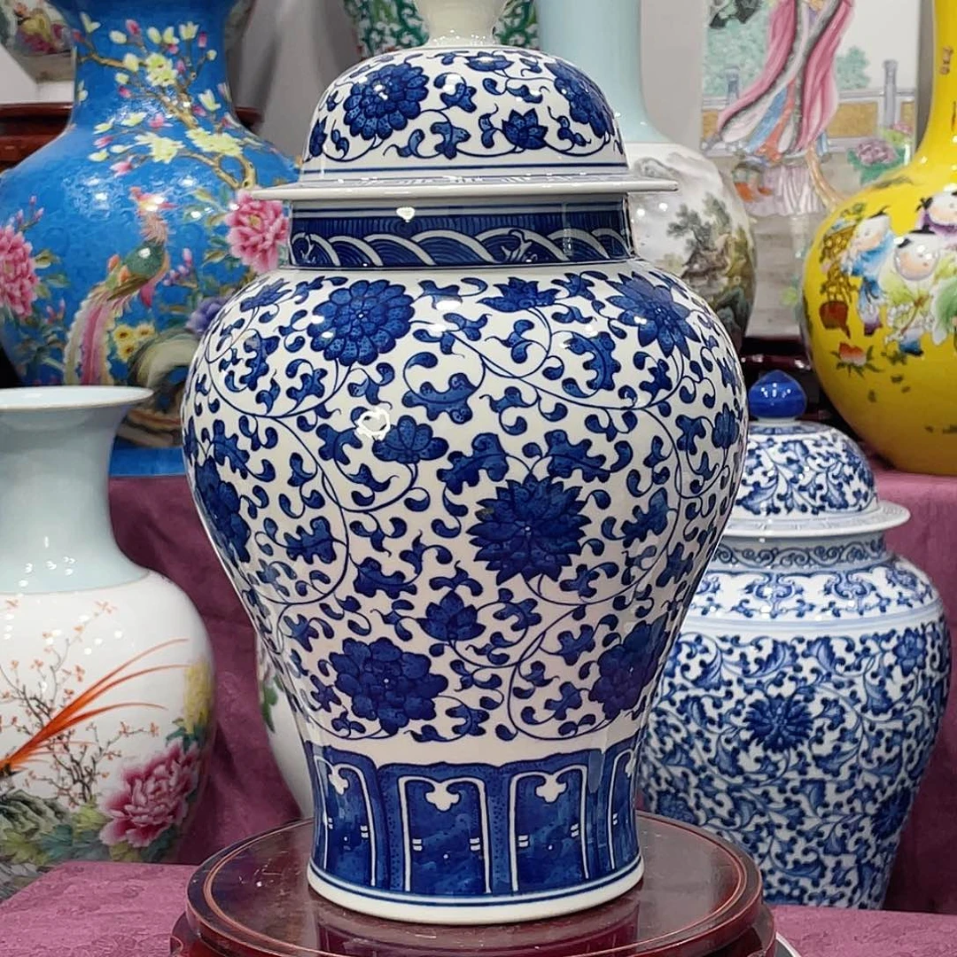 摆件打***赢景德镇陶瓷艺术