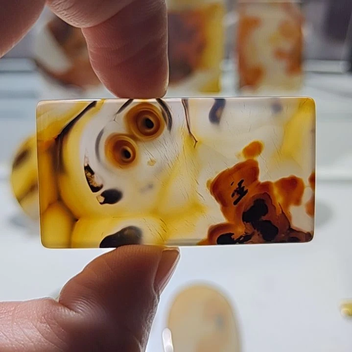 玛瑙/玉髓未镶嵌吊坠(不含链)4号