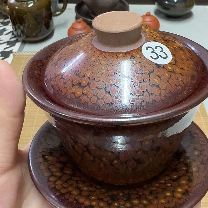 茶盏33 坚记茶盏摆件
