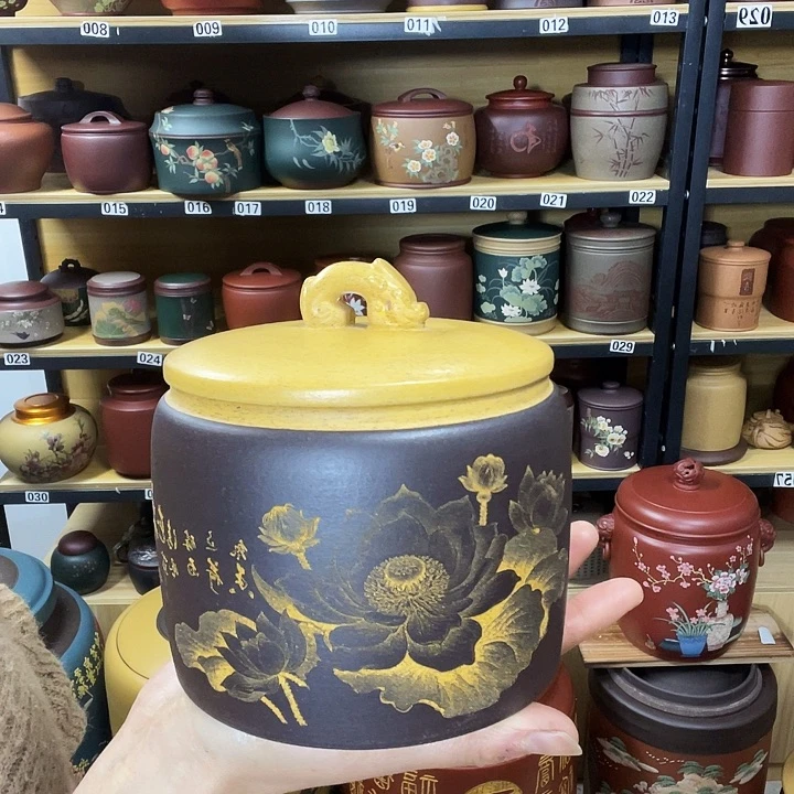 紫砂茶叶罐紫砂茶叶罐