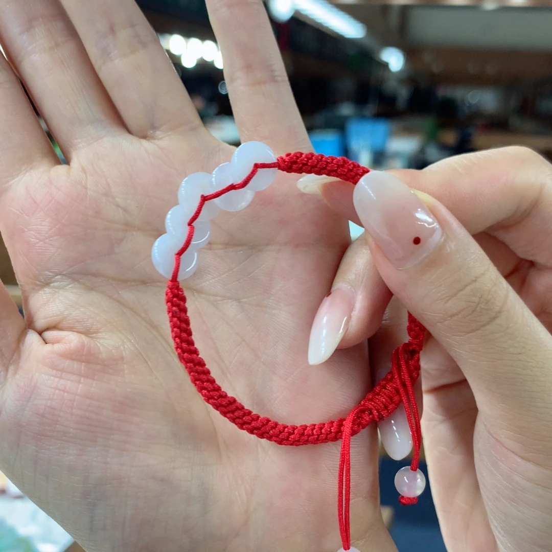 未镶嵌手链翡翠多样性发一