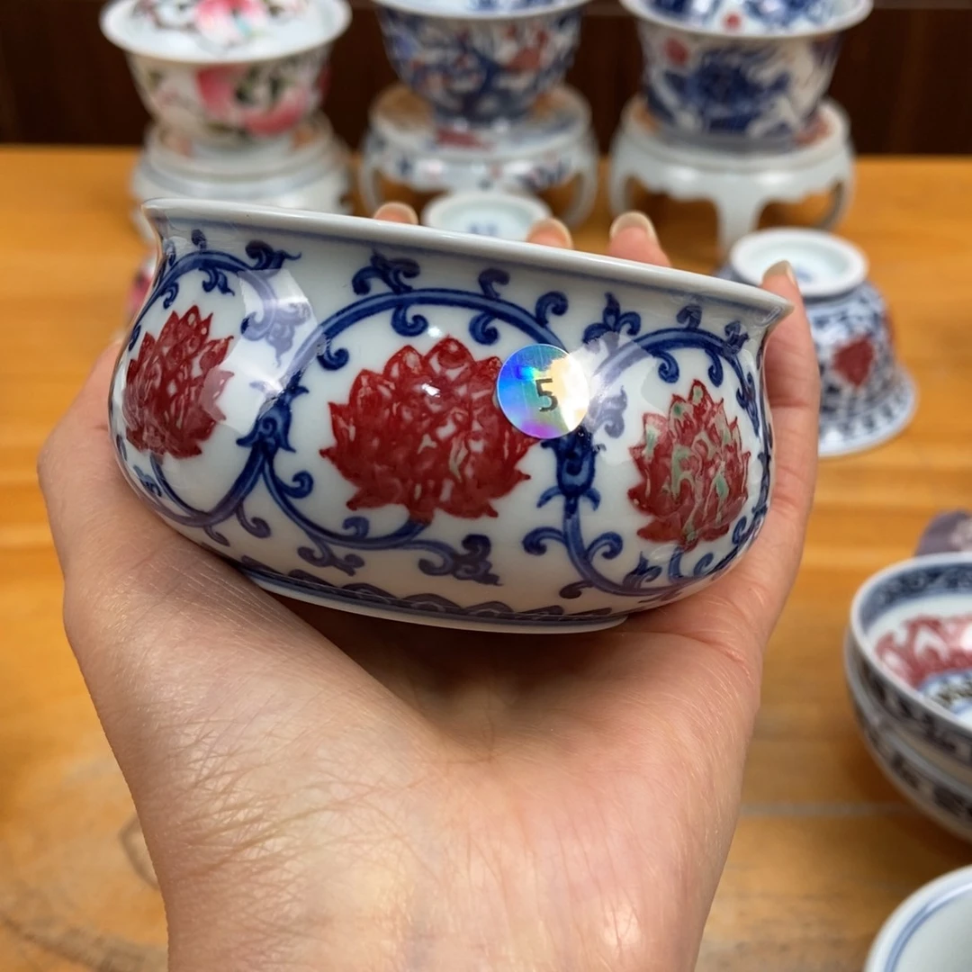 手绘现代茶具非古董