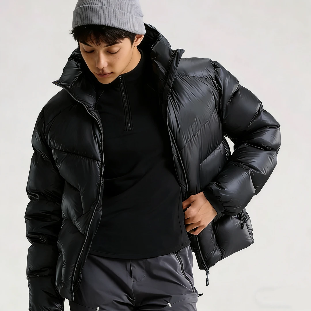 白鹅绒羽绒服户外登山徒步羽绒衣BZ加厚SYG2