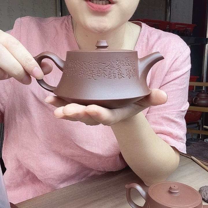 男***人茶壶紫砂紫砂壶手工