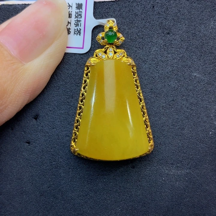 18K金镶嵌手串翡翠翡翠