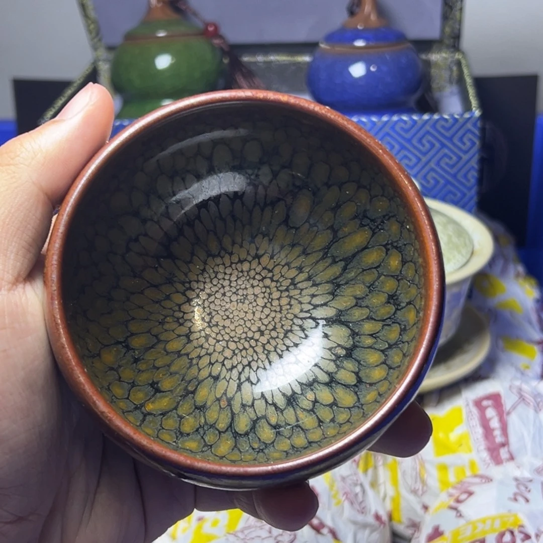 茶盏建阳建盏喝茶主人杯
