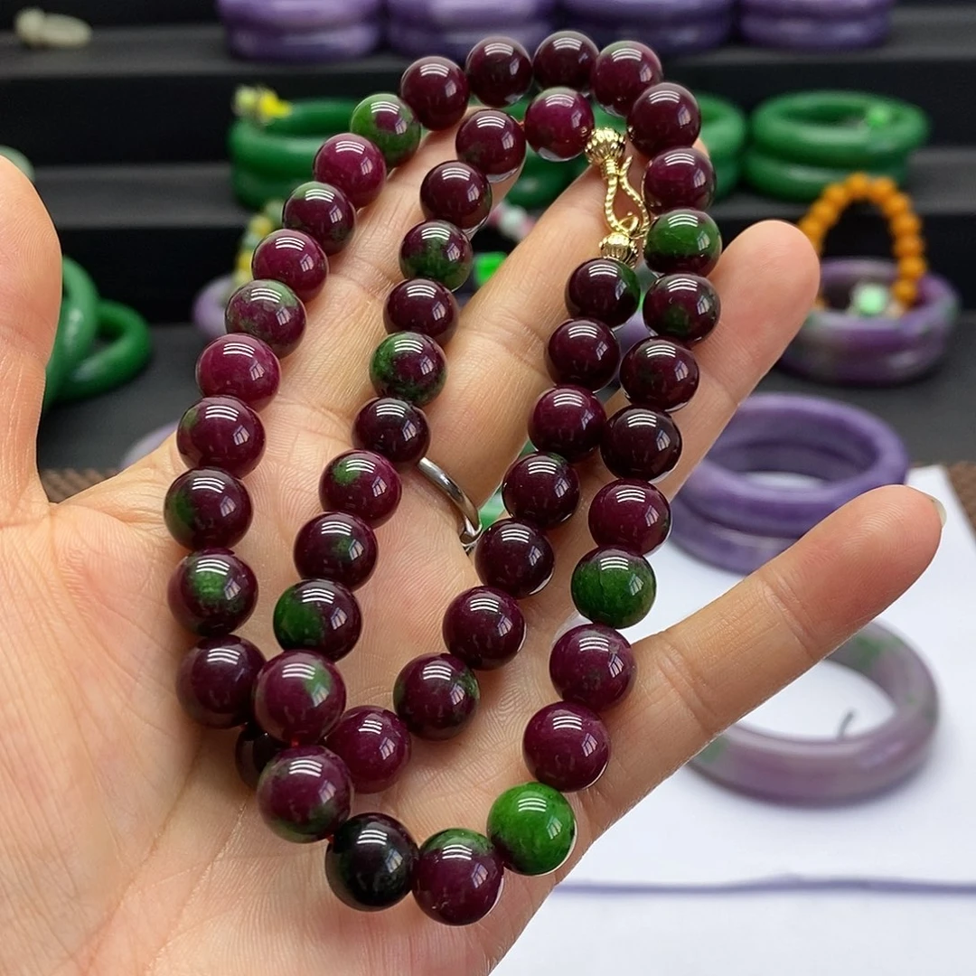 项链未镶嵌石英质玉