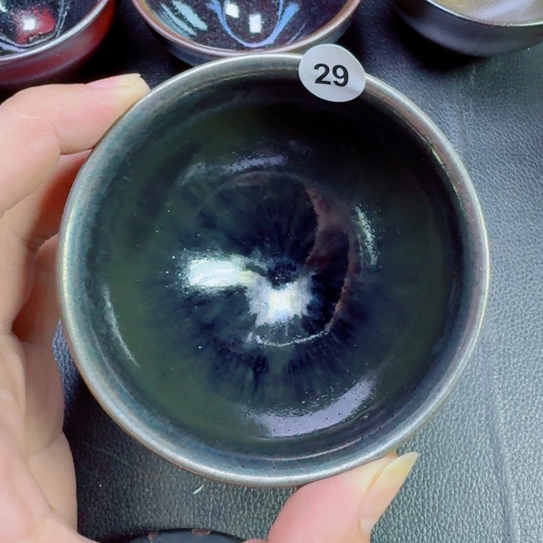 摆件古时茶器建窑建盏29