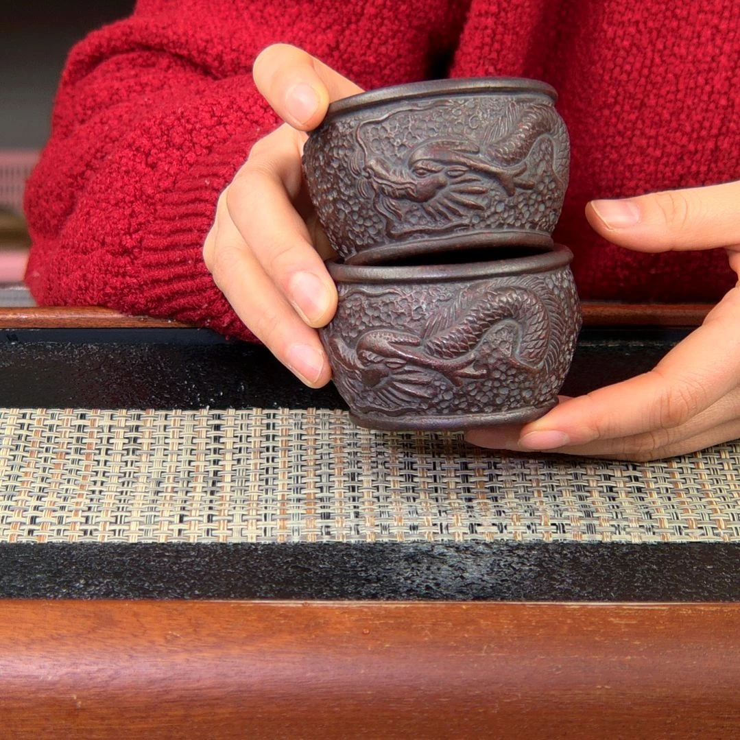 【闪购商品】紫砂茶杯高货放漏