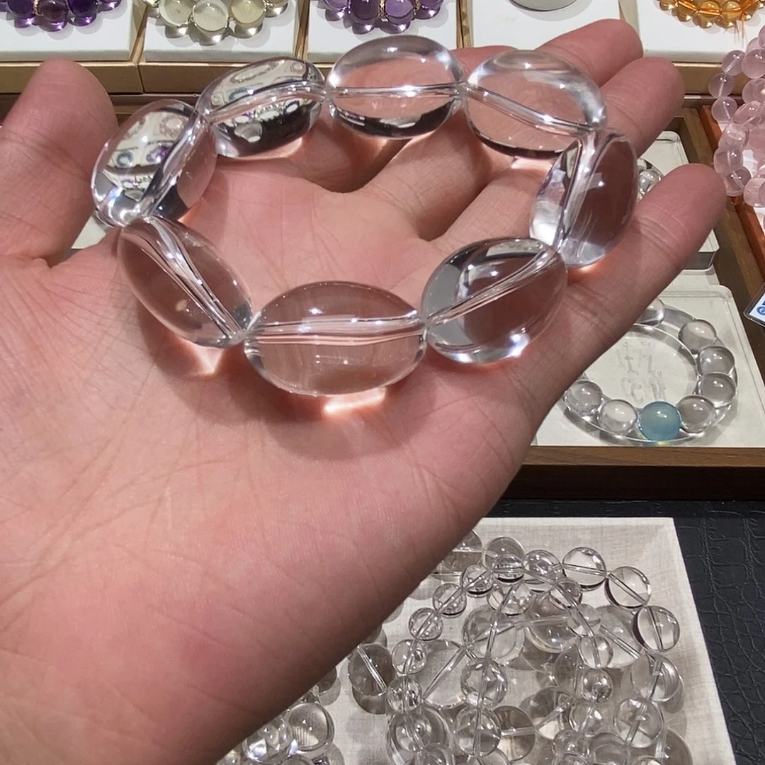 未镶嵌手链水晶定制