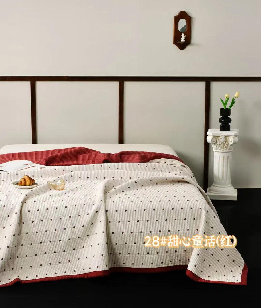 直播间样品～玛丽珍单床盖160*230微瑕～T116(清洗过)